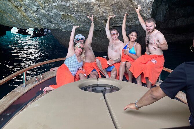 All-Inclusive Capri Boat Tour with City Visit from Positano - The coastline stops before Capri: caves, coves, and famous cliffside views