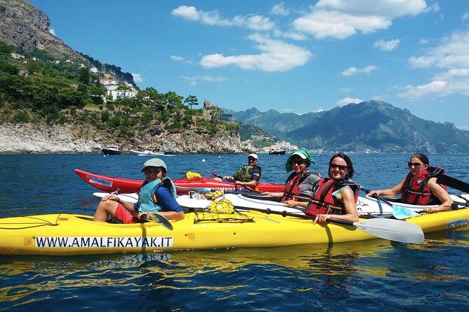 Amalfi Coast Kayak Tour: Explore Caves, Arches & Hidden Beaches - Swimming and snorkeling time: when it’s fun, when it’s work