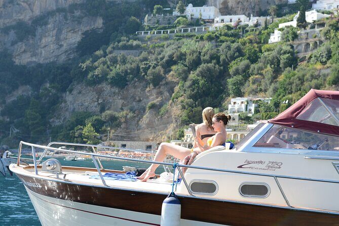 Amalfi Coast Private Boat Day Tour from Sorrento - Amalfi for About Two Hours: UNESCO Coast Views Plus Town Time