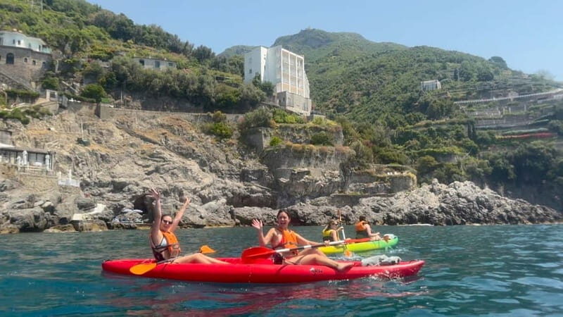 Amalfi: Kayak/Snorkel Tour to Pandora Cave with Lemon Spritz - Dead Horse Beach (Spiaggia Cavallo Morto): The Swim Stop That Converts Skeptics