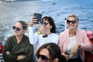 Amalfi, Positano and Ravello: Boat Tour from Naples - Cruising past Vesuvius and Sorrento: what you see from the boat