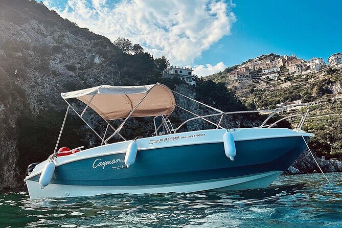Amalfitan coast boat rent no license or with professional skipper - Key highlights to know before you book