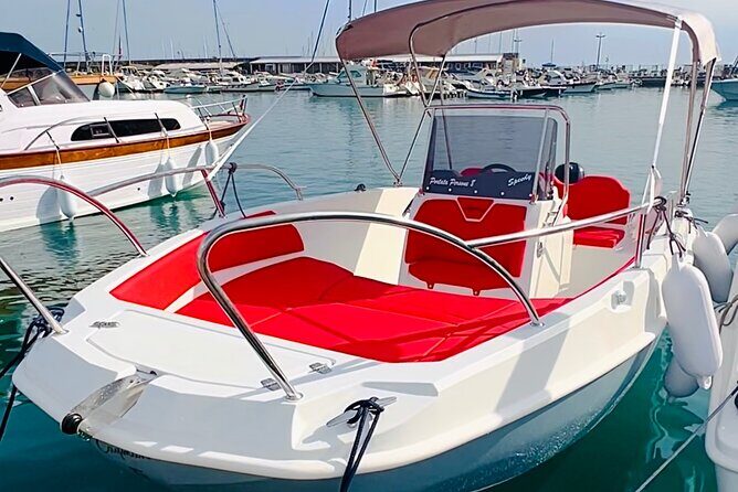 Amalfitan coast boat rent no license or with professional skipper - Your Boat Setup: Ice, Shower, Shade, and Snorkel Gear