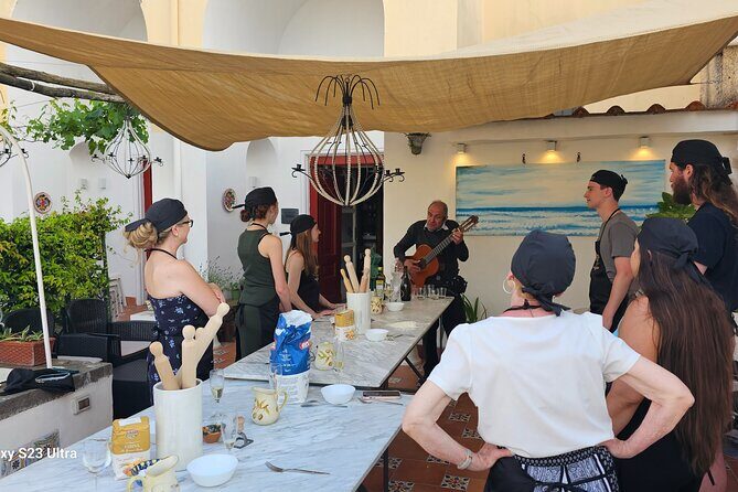 Authentic Pasta & Pizza Cooking Class with Sorrento Coast Pickup - A 5pm Cooking Class Above the Gulf of Sorrento