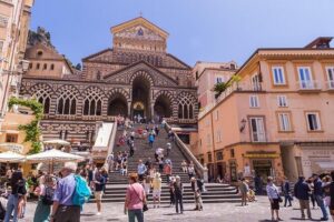 Boat Tour of Amalfi, Positano and Ravello from Sorrento - The Sea Route: Vesuvius, Queen Giovanna’s Baths, Jeranto, Punta Campanella