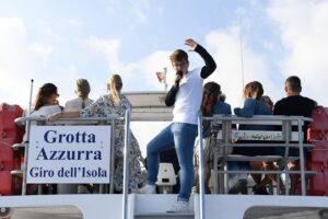 Capri Boat & Land Tour from Sorrento with Limoncello Tasting - Marina Grande and the Grotto Circuit: Marvellous, White, and Green