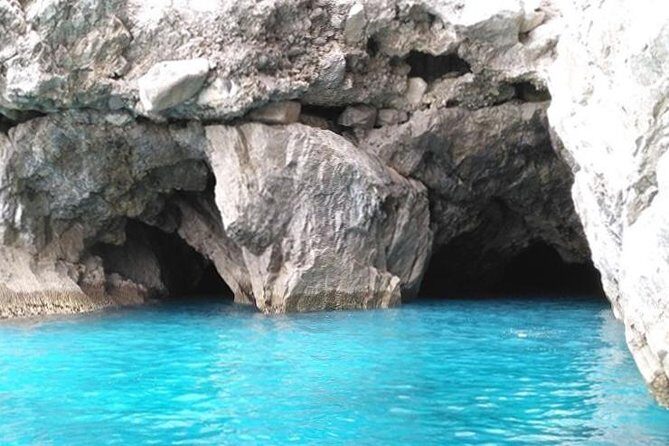 Capri Boat Tour from Sorrento: Swim, Grottos & Light Lunch - White Grotta and Green Grotta: caves you can actually enjoy