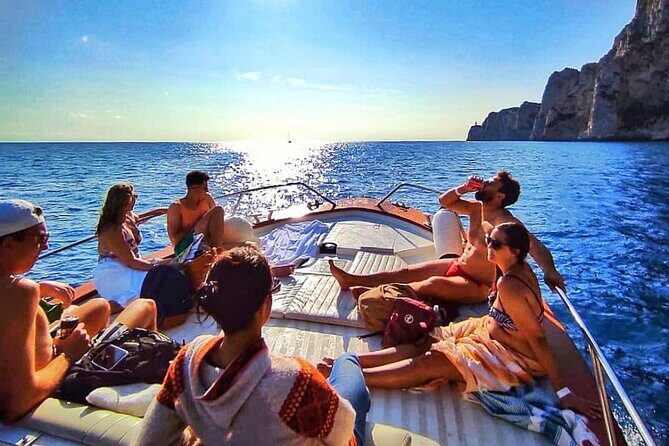 Capri Guided Boat Experience with Island Exploration and Transfer - Punta Carena Lighthouse Stop: Southwest Views with On-Board Context