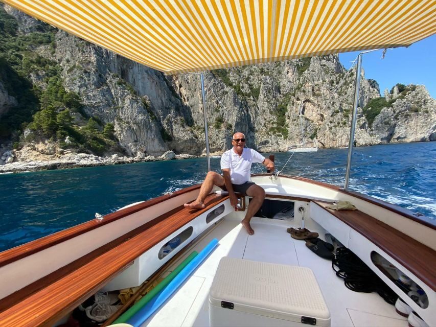 Capri: Island and Grottos Boat Cruise with Snacks and Drinks - Why this Capri boat feels like the right speed