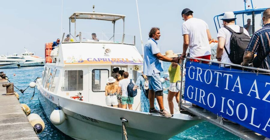 Capri: Island Boat Tour and Optional Blue Grotto Visit - The Best Reason to Choose This: You See Capri’s Coast Fast