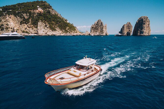 Capri Private Boat Day Tour from Sorrento, Positano or Naples - Swimming and snorkeling breaks: what’s included and what you may want to bring