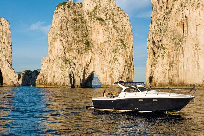 Capri Private Boat Tour with Limoncello tasting - I Faraglioni: swimming under Capri’s rock icons