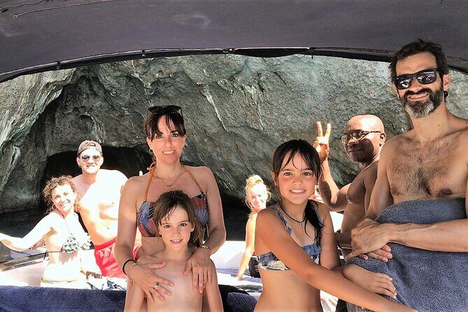 Capri Small-Group Boat Tour with Blue Grotto & Island Discovery - Villa Jovis and other cave-and-villa viewpoints