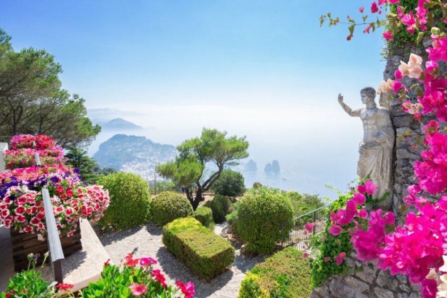 From Amalfi Coast: Capri and Anacapri Full-Day Guided Trip - Capri by boat: Faraglioni, Villa Malaparte, and rules you should know