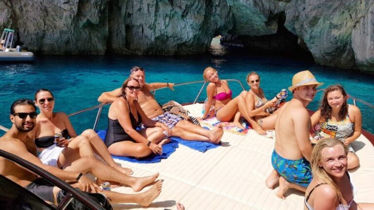 From Amalfi: Small Group Boat Excursion to Capri Island - Meeting at 7:15 and the Curvy Ride to the Port