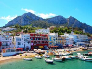 From Naples: Capri Boat Day Trip with Drinks - Grottos along the coast: White, Green, and Marvellous stops by boat