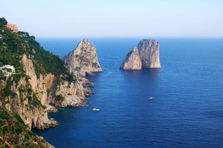 From Naples: Capri Day Trip with Lunch - Blue Grotto vs. Monte Solare Chairlift: Spend Money Where It Helps