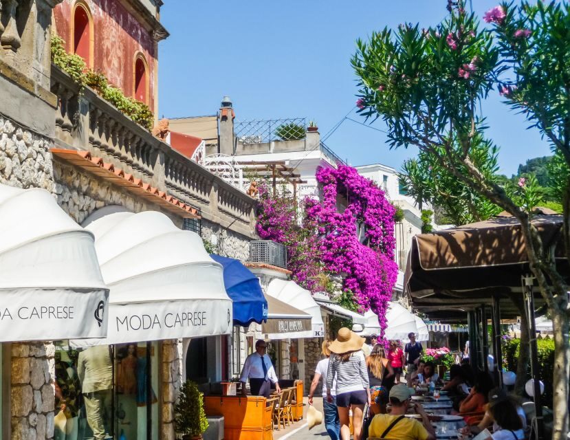 From Naples: Capri Guided Tour with Ferry Tickets & Minibus - Faraglioni views and lunch freedom: don’t waste the best part