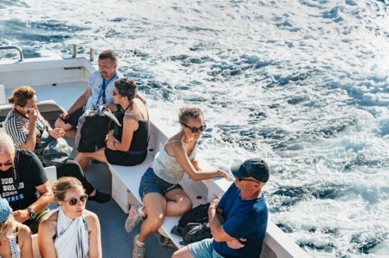 From Naples: Gulf of Naples & Capri Sightseeing Boat Tour - Naples Pickup: How to Avoid Losing Time Before the Ferry