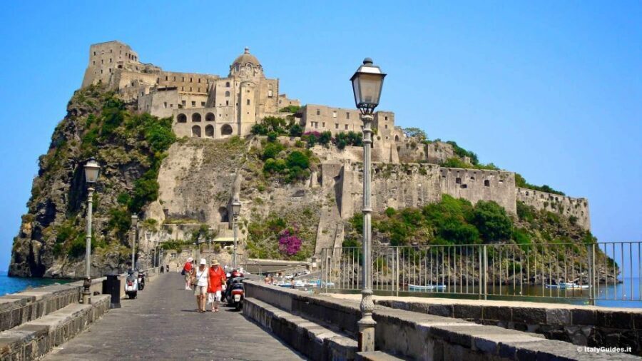 From Naples: Ischia Day Trip with Ferry Tickets and Lunch - Aragonese Castle: The Bridge That Keeps Getting Washed Away