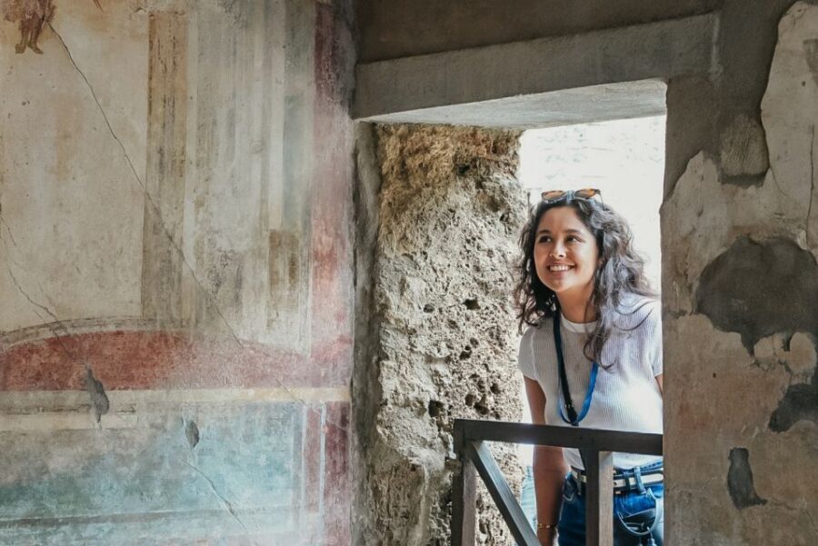 From Naples or Sorrento: Pompei Half-Day Tour - The guided walk: Forum to thermal baths in a sensible order