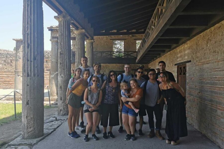 From Naples: Pompeii and Sorrento Full-Day Tour - From Naples pickup to a fast start at Pompeii
