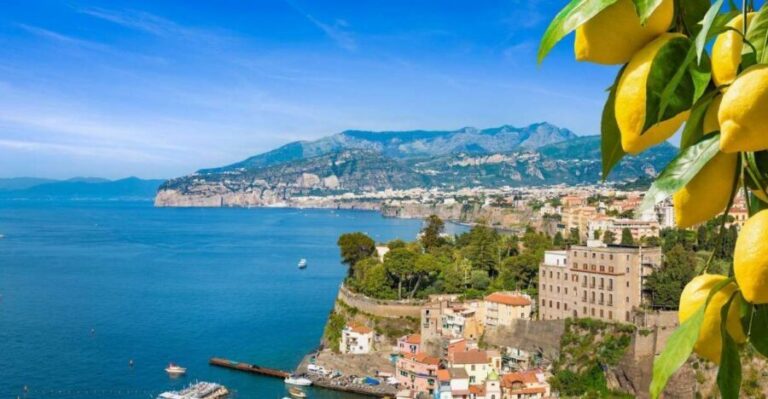 From Naples: Premium Tour of Sorrento, Positano, Amalfi - Sorrento first: lemons, limoncello, and narrow-street freedom