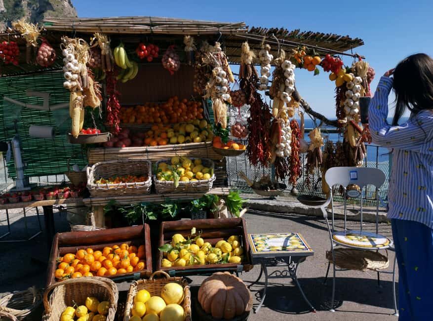 From Naples/Salerno: Group Tour to Positano, Amalfi, Ravello - Positano on Your Own: 60 Minutes for Colorful Streets