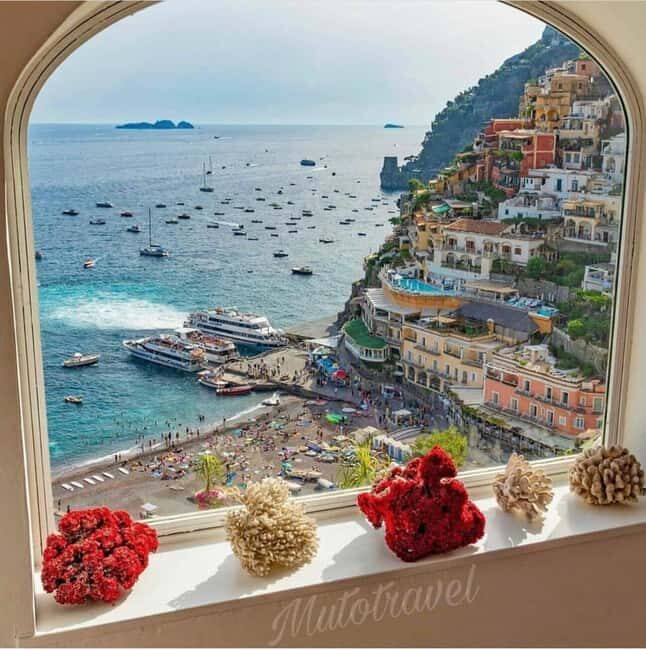 From Naples-Tour with small groups to the Amalfi Coast - Sorrento: the hilltop town stop with lemon shopping and scenic breaks