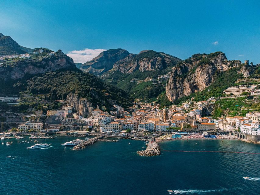 From Positano: Amalfi Coast Boat Tour with Swimming Stop - Emerald Grotto choice: enter or watch from the boat