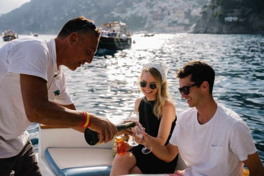 From Positano: Amalfi Coast Sunset Cruise - Group Tour - Fiordo di Furore at Aperitif Time: The 30 Minutes That Earn It