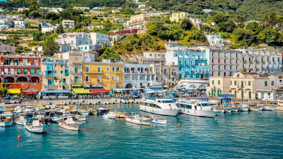 From Positano: Day trip to Capri - Group Tour by boat - When conditions and crowds change the plan