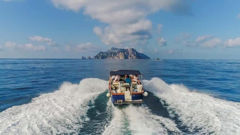From Positano: Day trip to Capri - Group Tour by boat - Positano to the Sirenuses: coast views that feel like you’re cheating