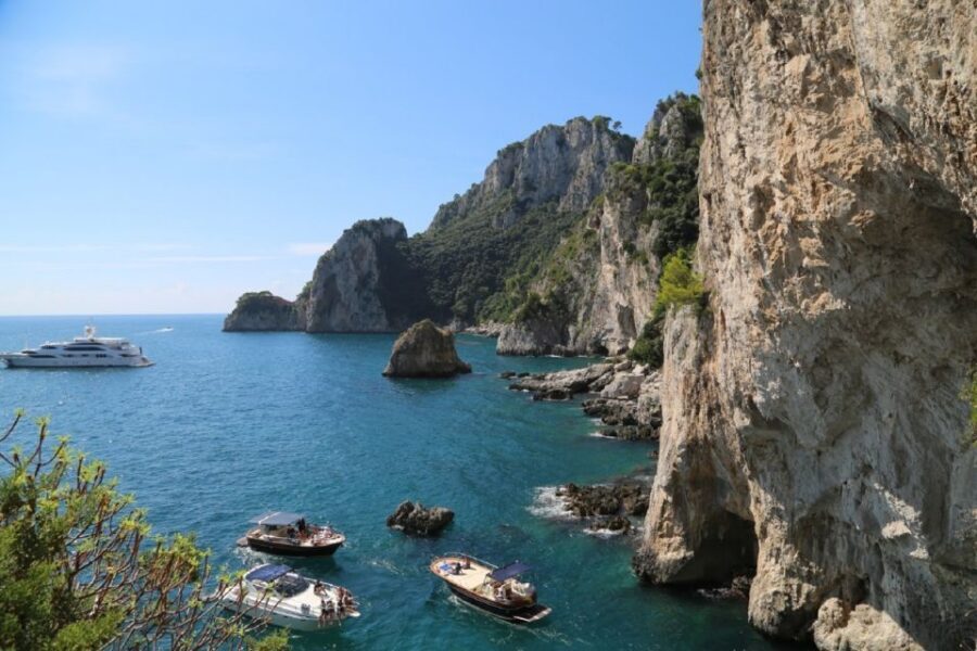 From Positano: Sorrento Coast & Capri Full-Day Trip by Boat - The Cave Circuit: Marvelous, White, and Green Grotto