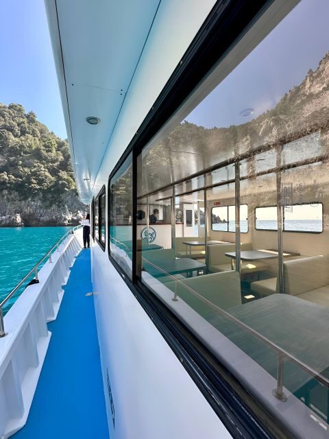 From Salerno: Cruise with Amalfi Stop and Light Lunch - Back on the Water: Aperitif Time and a Swim Break