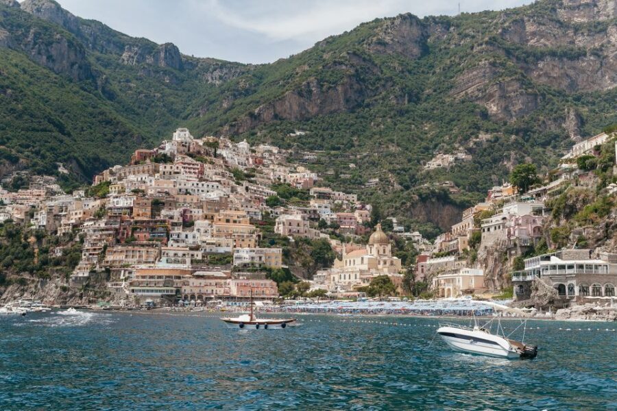From Sorrento: Amalfi and Positano Full-Day Trip by Boat - Cruising the Bay of Salerno: Nerano, Li Galli, and the Emerald Grotto pass