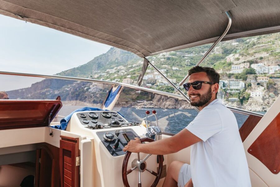 From Sorrento: Amalfi and Positano Full-Day Trip by Boat - Water breaks: where swimming and snorkeling fit into the day