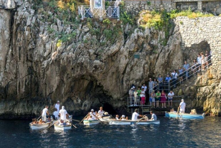 From Sorrento: Capri, Anacapri, & Blue Grotto Full-Day Trip - Getting around Capri by shuttle: faster than DIY, easier than renting