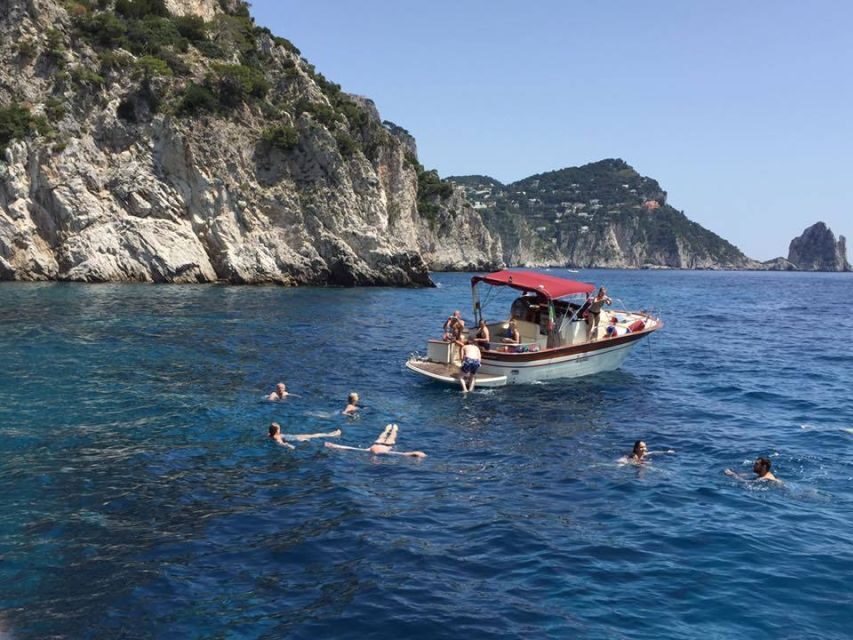 From Sorrento: Capri Guided Boat Tour - Key things to know before you go