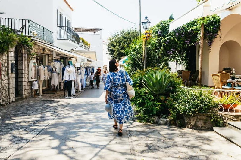 From Sorrento/Nerano: Capri Island Cruise with Guide Onboard - Optional Minibus on Capri: When Paying Extra Actually Saves Hours