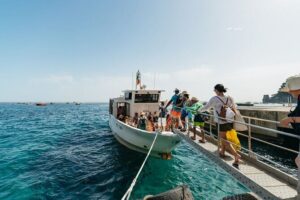 From Sorrento/Nerano:Amalfi Shared Tour (9:00am or 11:15am ) - The Li Galli sirens loop: the coast starts before Amalfi