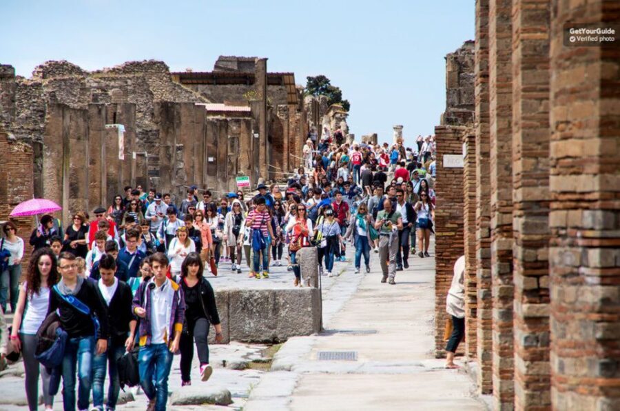 From Sorrento: Pompeii Ruins All-inclusive Guided Tour - Pompeii in Two Hours: What This Tour Really Covers