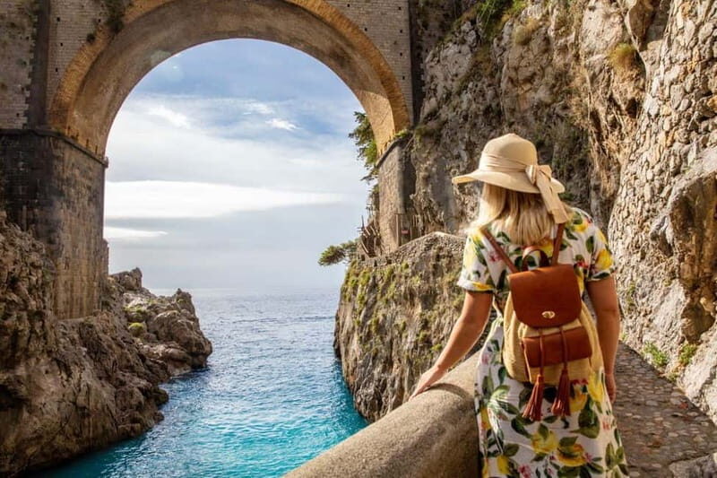 From Sorrento: Positano, Amalfi, & Ravello Amalfi Coast Tour - Positano: colorful cliffside charm, shops, and the stairs-to-the-water reality