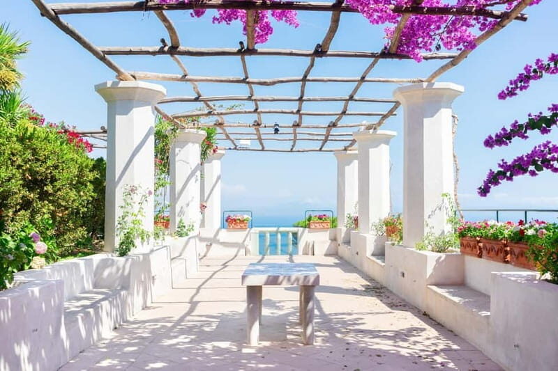 From Sorrento: Positano, Amalfi, & Ravello Amalfi Coast Tour - Ravello: Villa Cimbrone and Villa Rufolo with more breathing room
