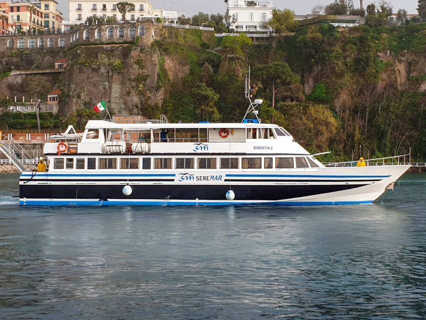 From Sorrento: Positano and Amalfi Day Cruise - How the crew and boat ride usually feel on a day like this