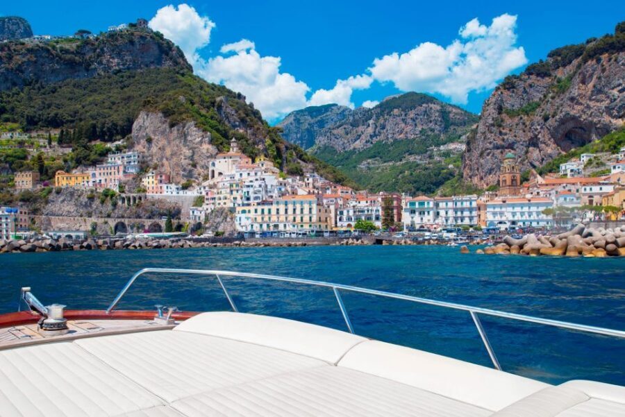 From Sorrento: Small-Group Amalfi Coast Boat Tour - Amalfi town time: 90 minutes for the marina vibe and the old maritime feel