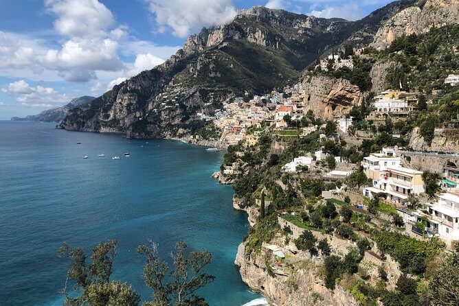 Full Day Private Amalfi Coast Tour from Sorrento or Naples - Positano time: Spiaggia Grande and the vertical-village photo