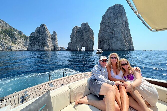 Full Day Private Boat Tour to Capri from Sorrento Coast - From Sorrento: the comfort of a true private boat day