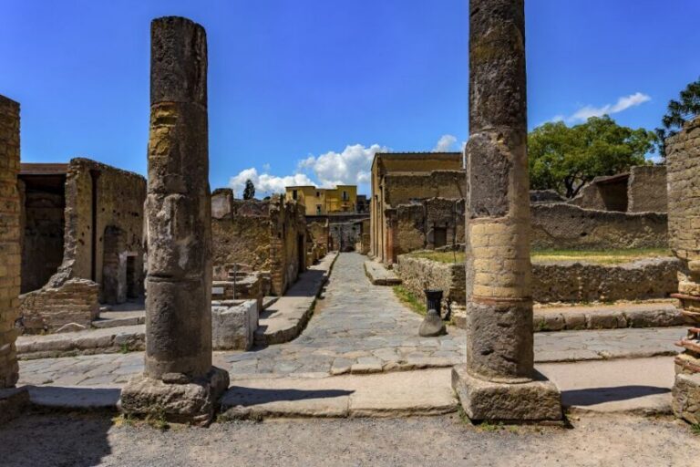 Herculaneum 2-Hour Private Guided Tour - The 2-hour flow: what you’ll do on the ground
