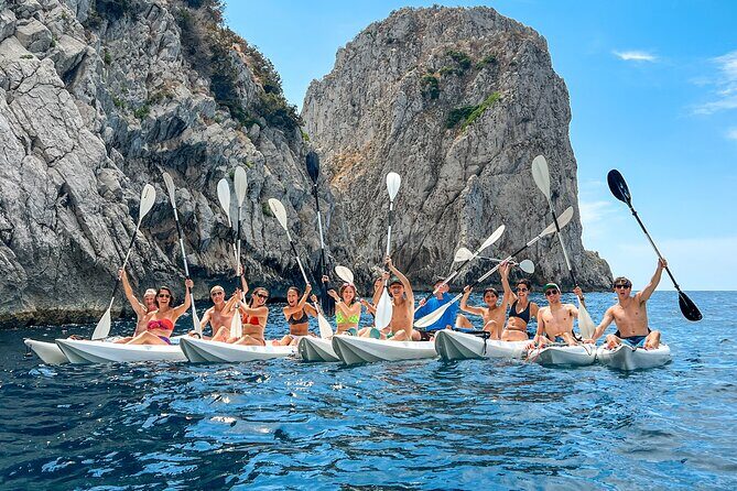 Kayak tour in Capri between caves and beaches. Photos included. - Key highlights you’ll feel right away